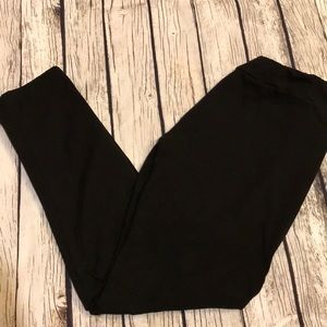 Honey and lace black leggings